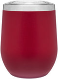 12oz thermal tumbler with copper RED