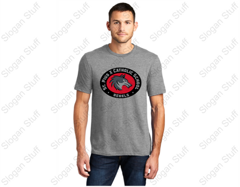 ST. PIUS Short Sleeve Spirit T-Shirt Grey