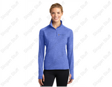 TRIDENT Sport-Tek® Sport-Wick® Stretch 1/2-Zip Pullover Ladies